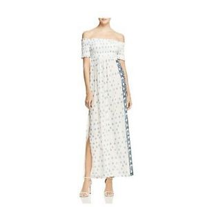 Jen’s Pirate Booty off the shoulder maxi dress